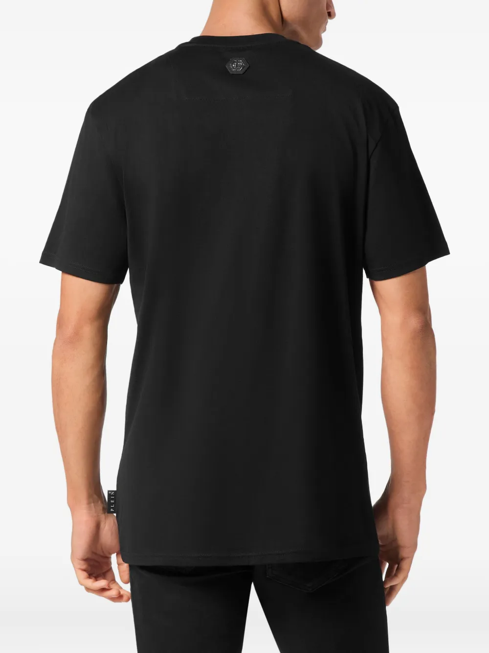 Philipp Plein print t-shirt Zwart