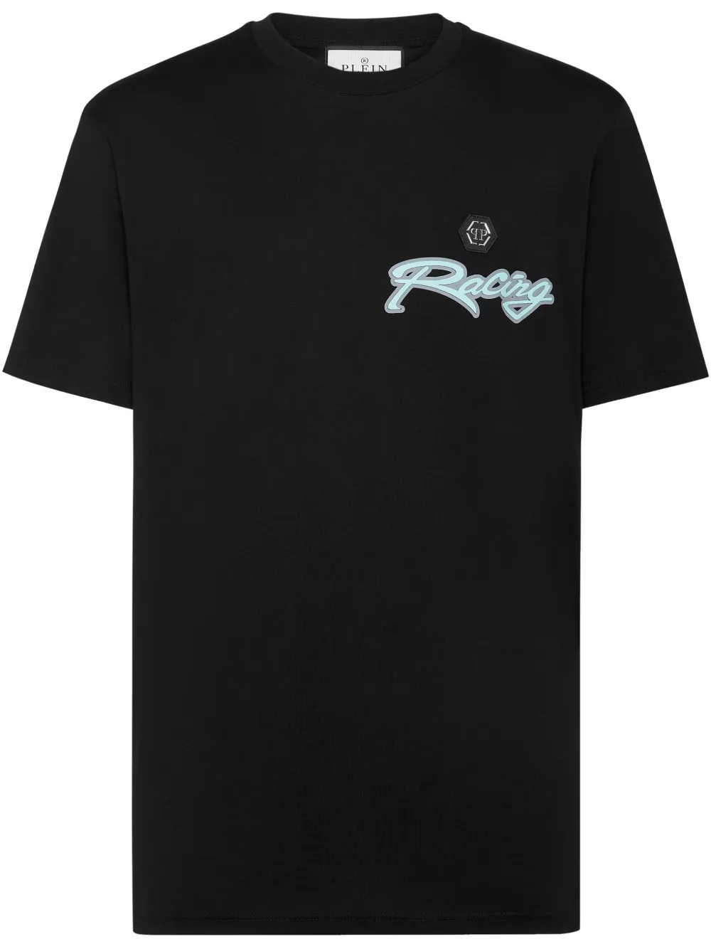 Philipp Plein playera Stripes Hexagon | negro | Image 1