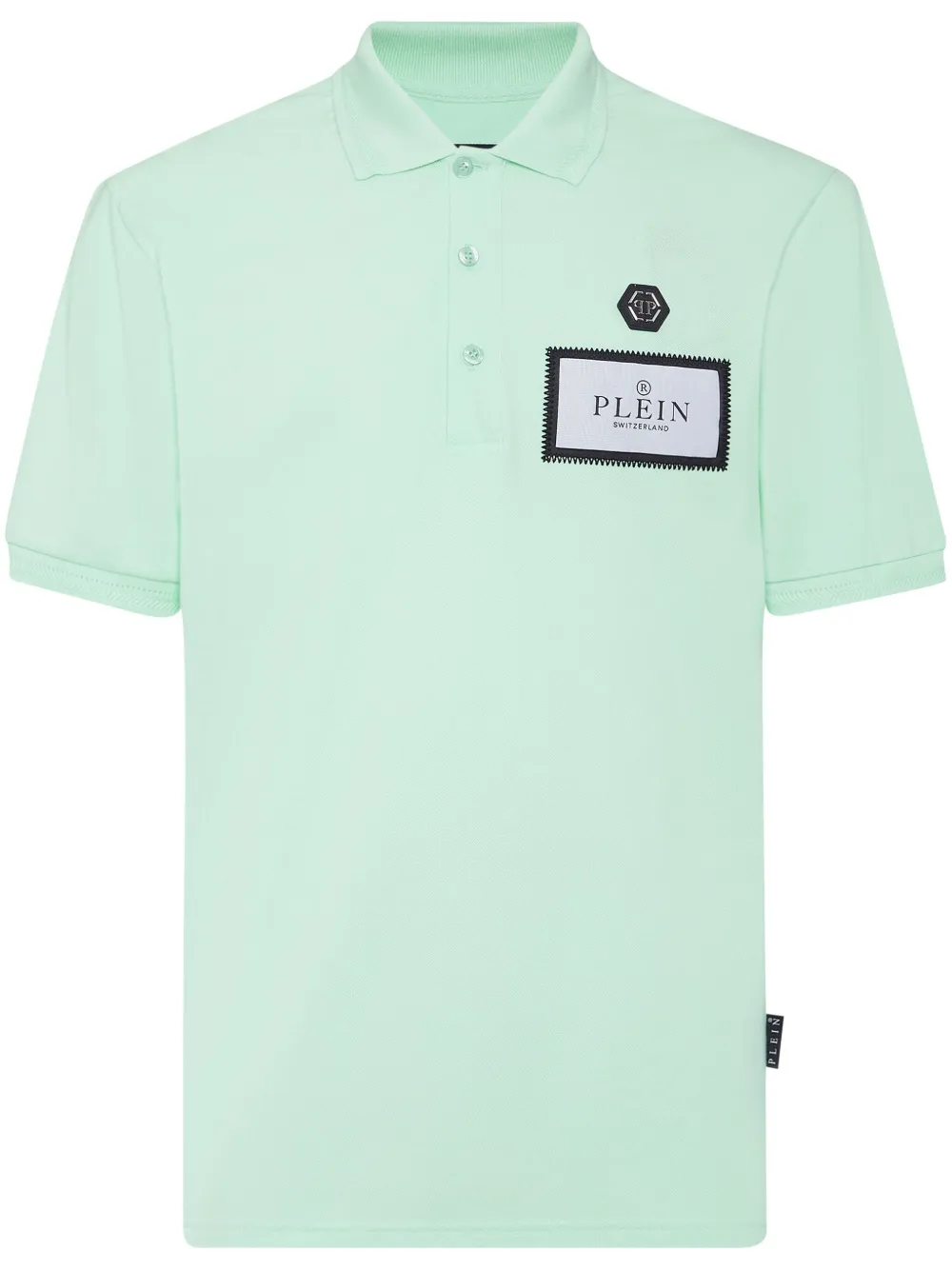 Philipp Plein Poloshirt met logolabel Groen