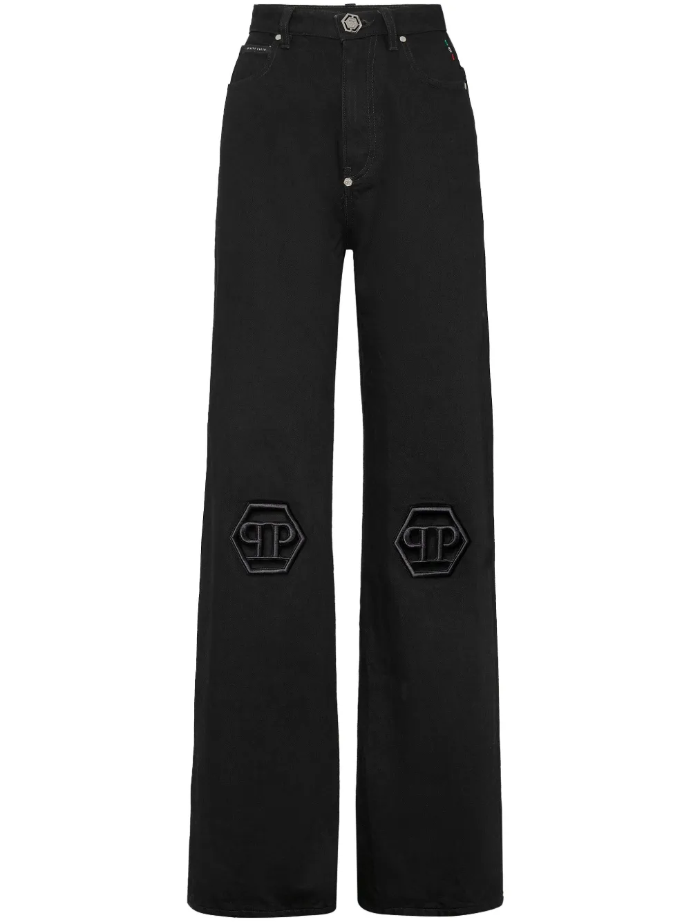 Philipp Plein Hexagon jeans Blauw