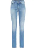 Philipp Plein logo-patch jeans - Blue