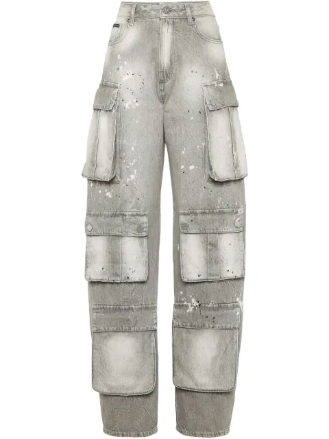 Philipp Plein cargo-pocket jeans