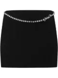 Philipp Plein Signature mini skirt - Black