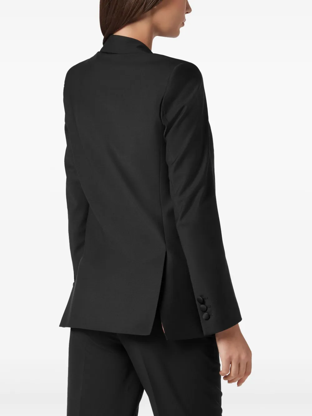 Shop Philipp Plein Skull Blazer In Black