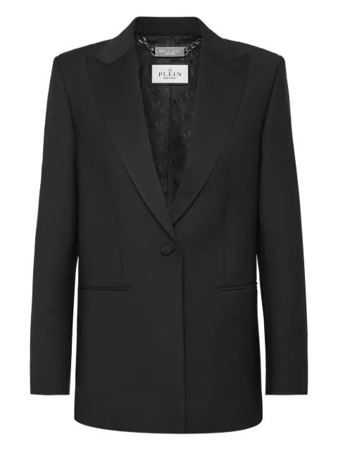 Philipp Plein rhinestone-embellished blazer