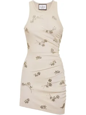 sir the label florentine one shoulder pleated mini dress sir the label florentine one shoulder pleated mini
