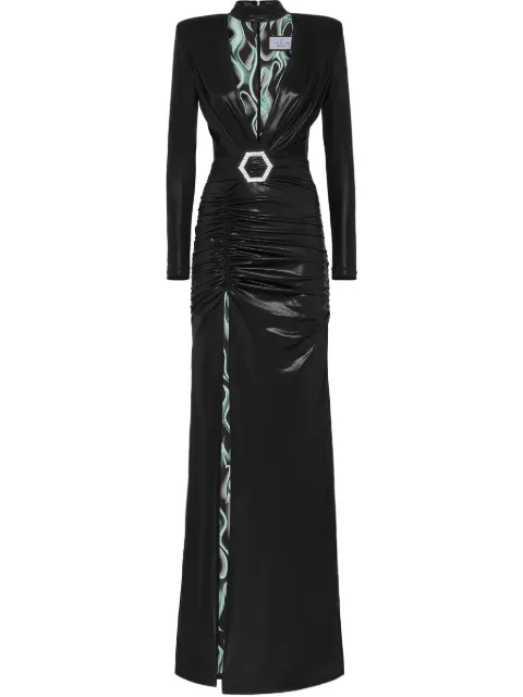 Philipp Plein robe Lining Flame