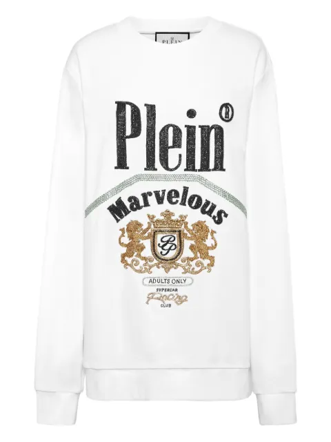 Philipp Plein logo-embellished sweatshirt