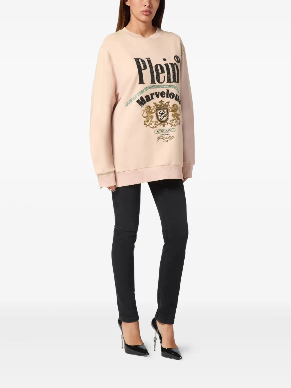 Philipp Plein Marvelous sweater - Roze