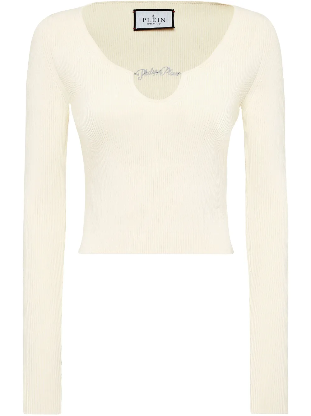 Philipp Plein Cropped top Wit