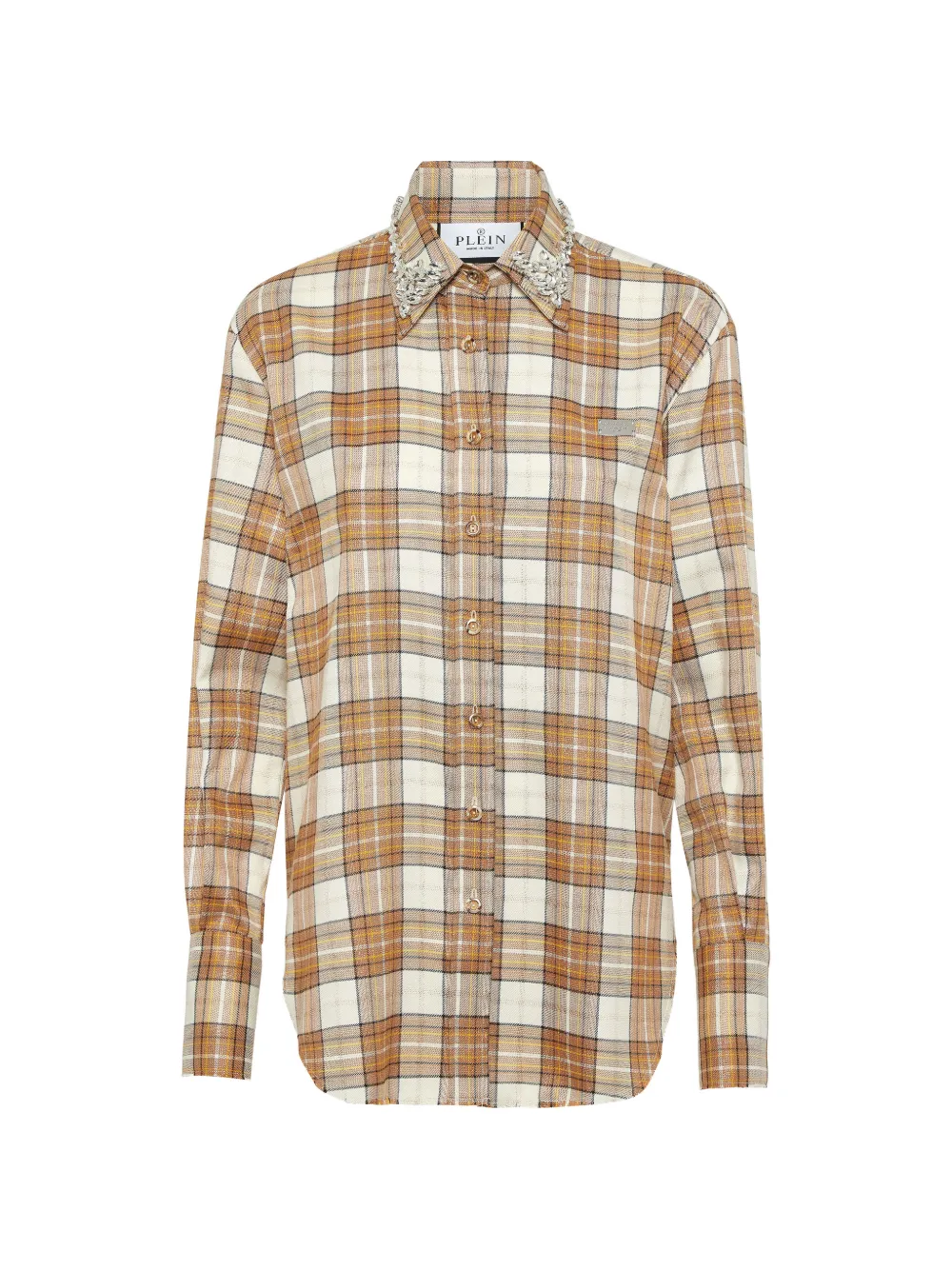 Philipp Plein Camicia con decorazione - Toni neutri