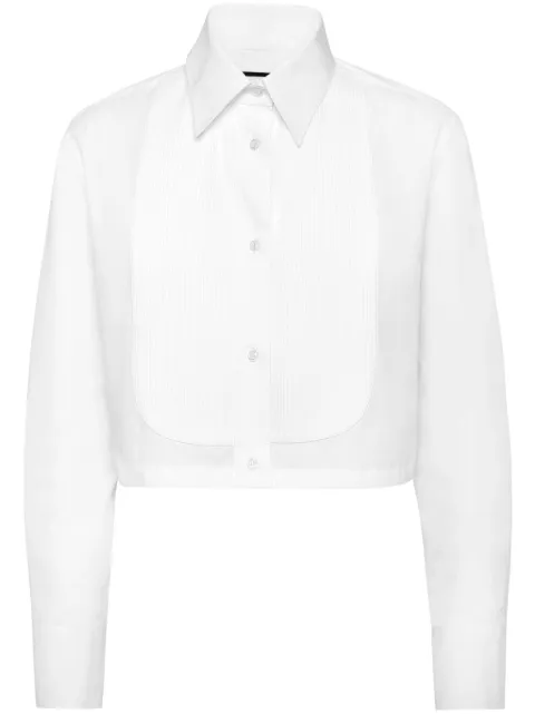 Philipp Plein cropped shirt 
