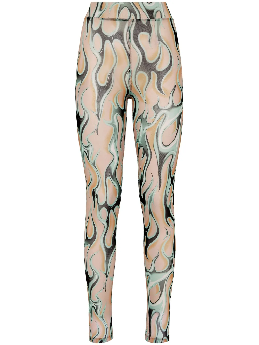 Philipp Plein Flame legging Beige