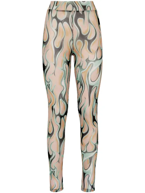 Philipp Plein leggins Flame
