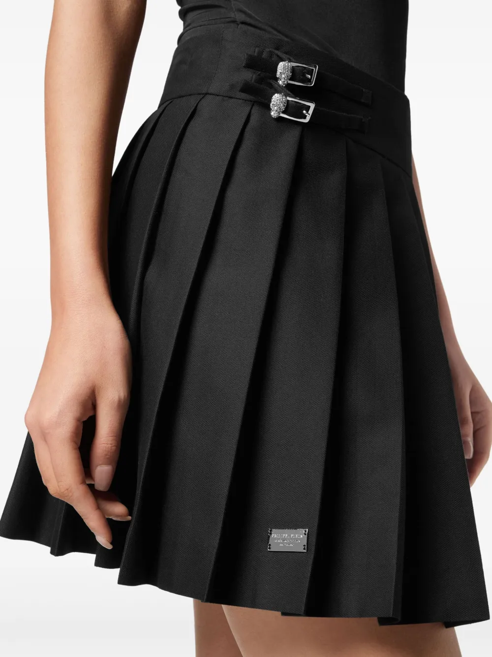 PHILIPP PLEIN SKULL MINI SKIRT