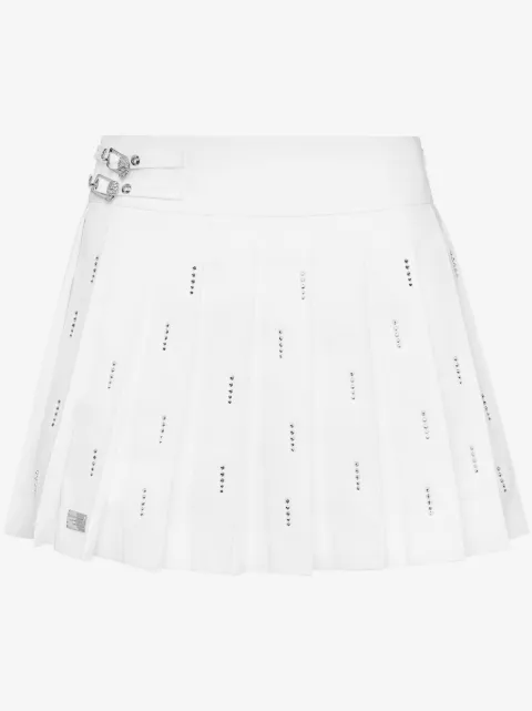 Philipp Plein pleated mini skirt 