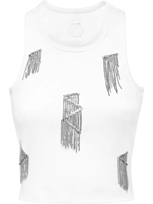 Débardeurs à franges - Philipp Plein - Modalova
