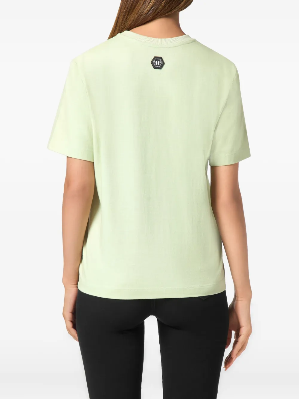 Philipp Plein Jersey T-shirt In 绿色