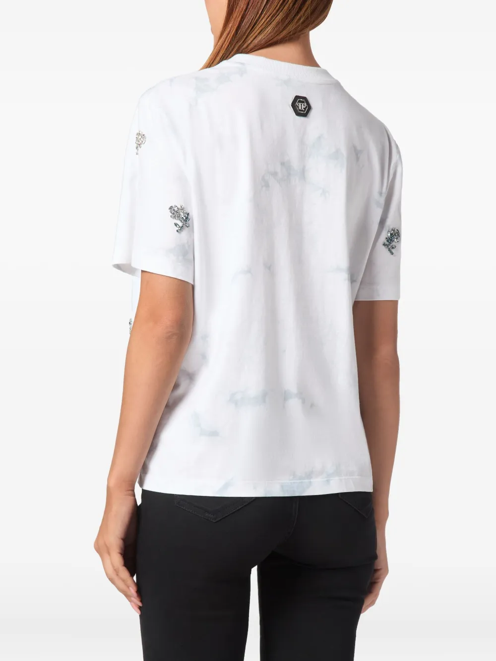 PHILIPP PLEIN FLOWERS T-SHIRT
