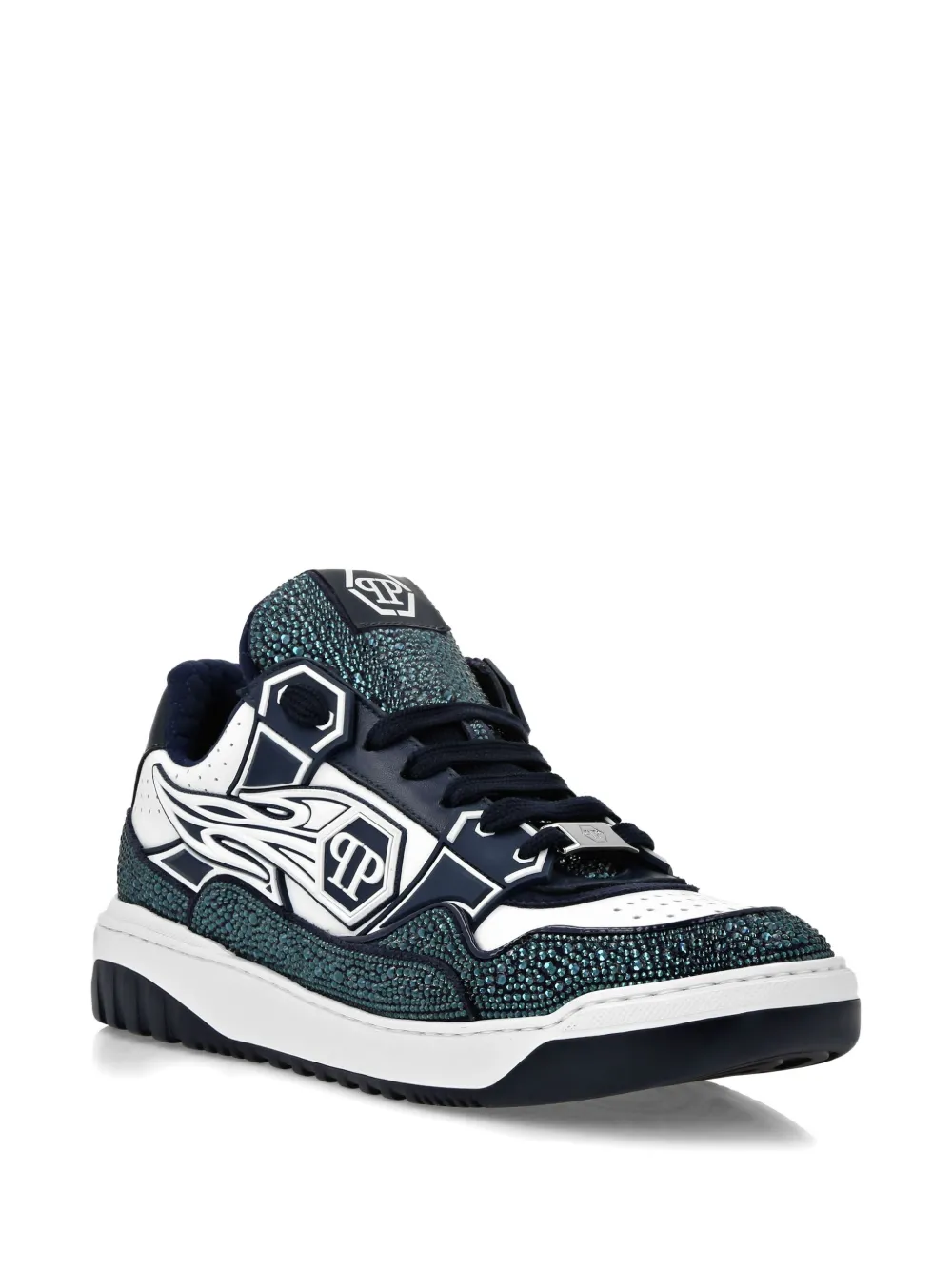 Philipp Plein Moon Walker low-top sneakers - Blauw