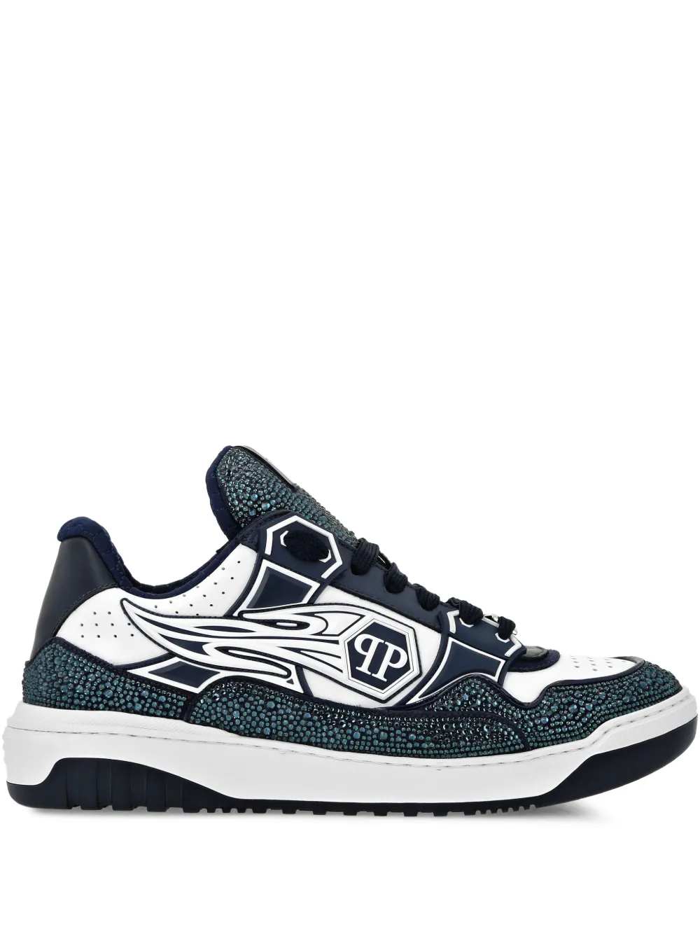 Philipp Plein Moon Walker low-top sneakers Blue