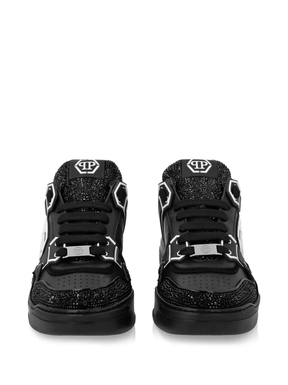 Philipp Plein Moon Walker low-top sneakers Zwart