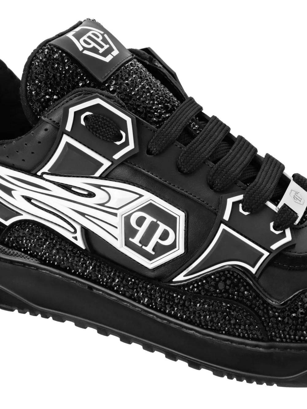 Philipp Plein Moon Walker low-top sneakers Zwart