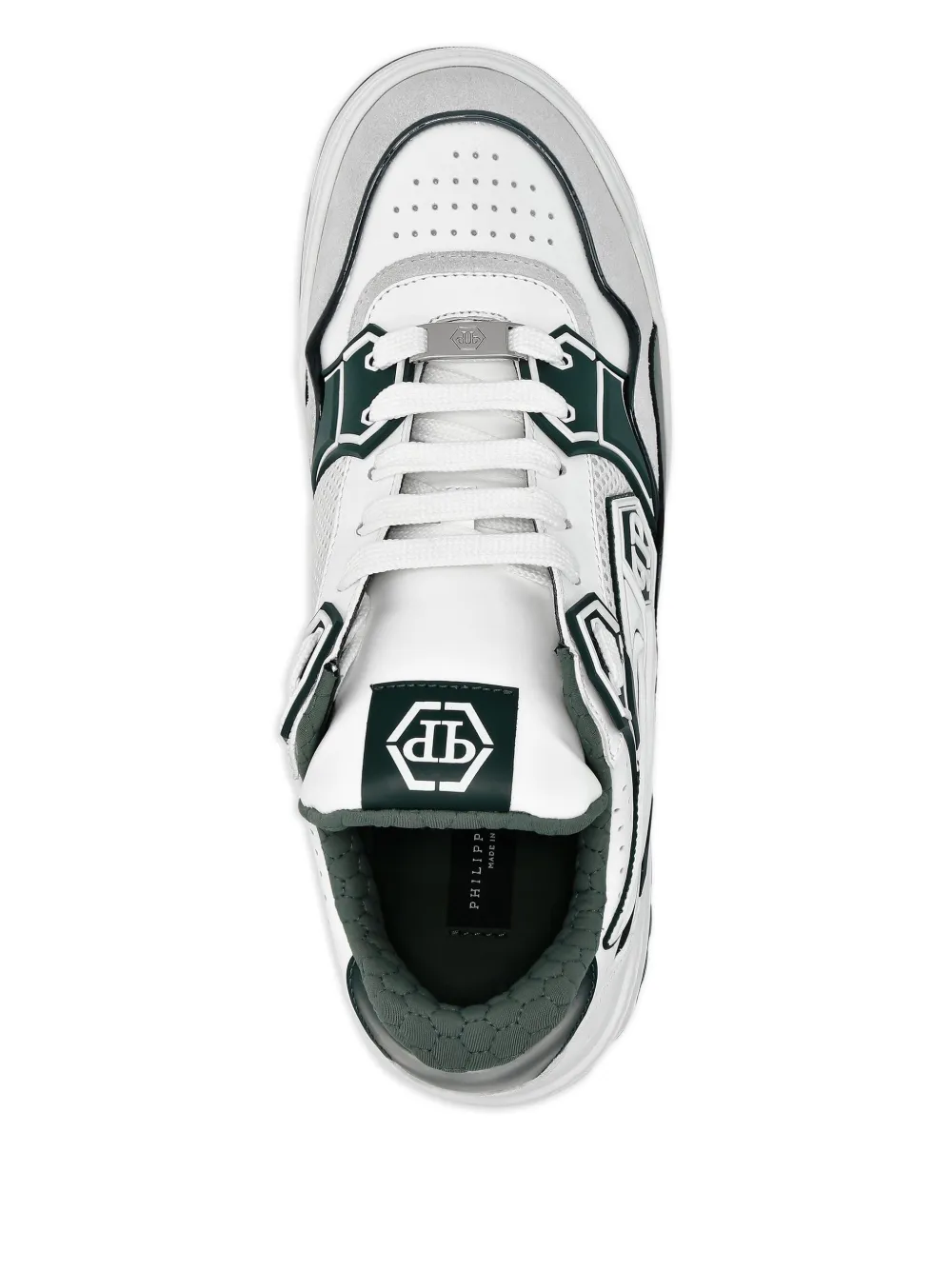Philipp Plein Logo-patch Low-top Sneakers In White