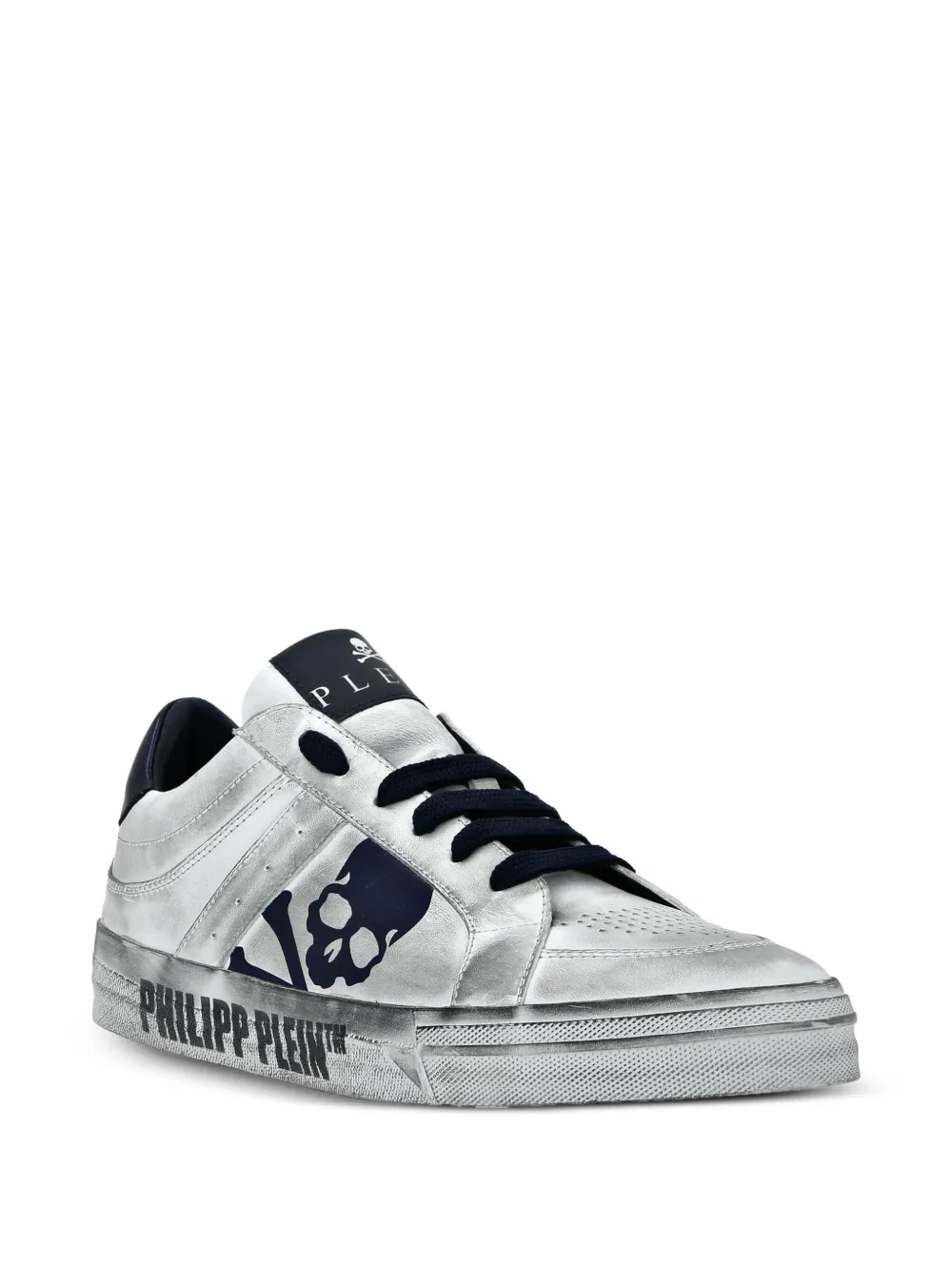 Philipp Plein Retrokickz low-top sneakers - Wit