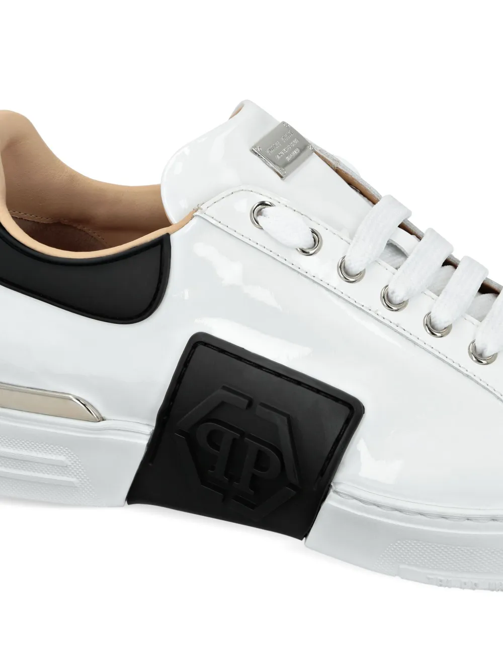 Philipp Plein Hexagon Lo-Top sneakers White