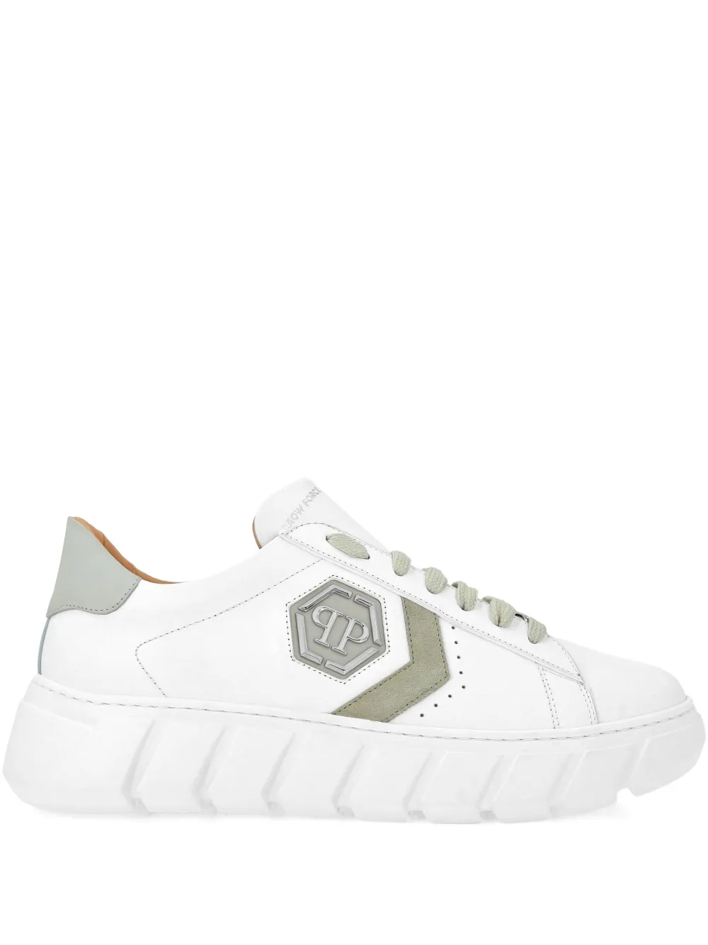 Philipp Plein Hexagon platform sneakers White