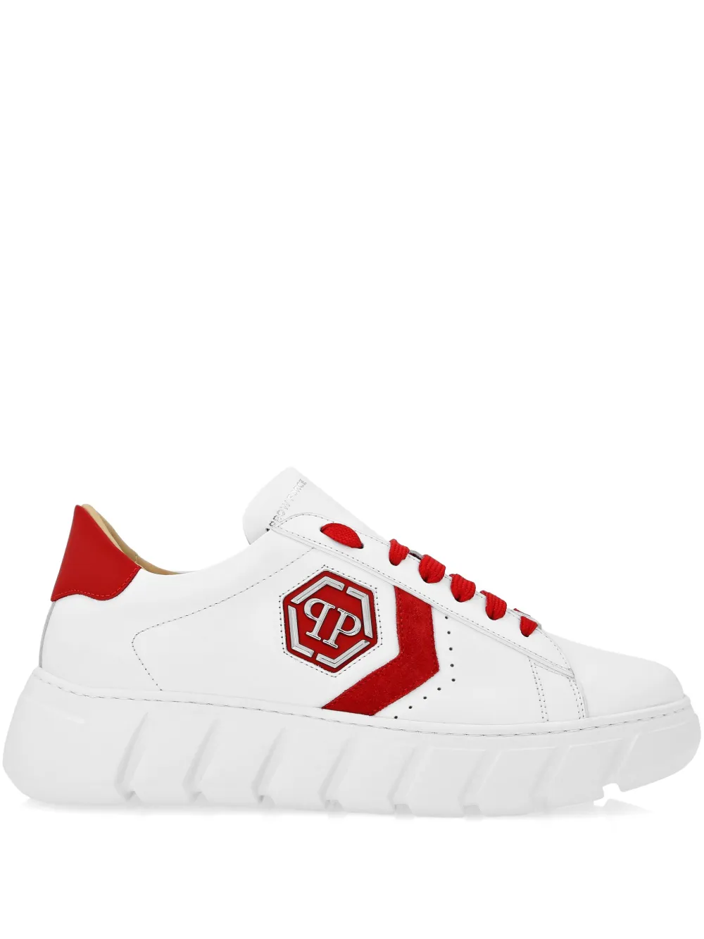 Philipp Plein tenis Hexagon Lo-Top | blanco | Image 1