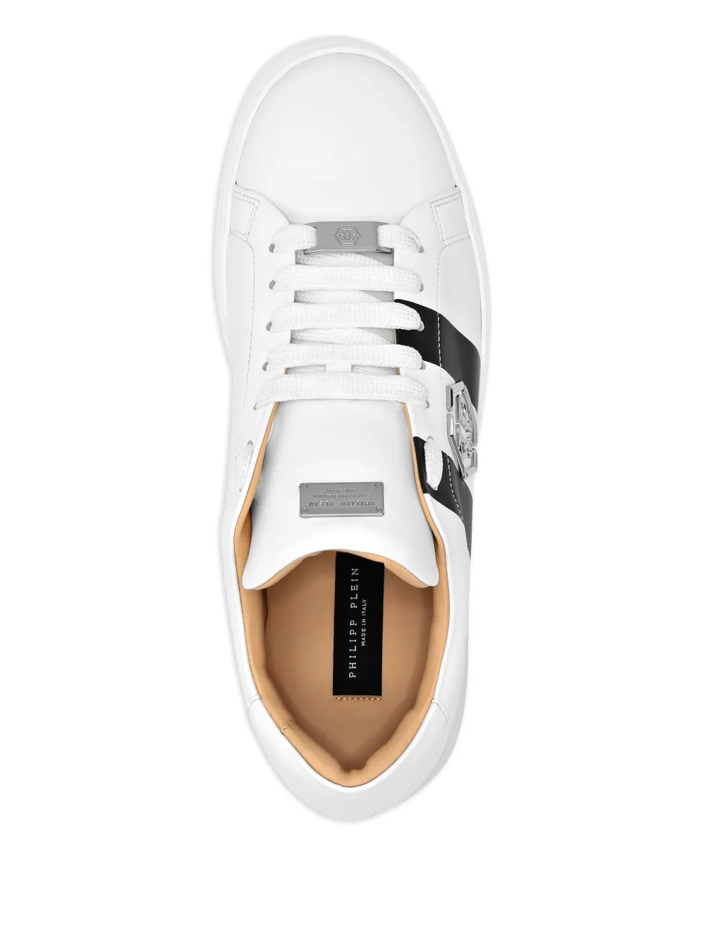 Philipp Plein Hexagon low-top sneakers Wit