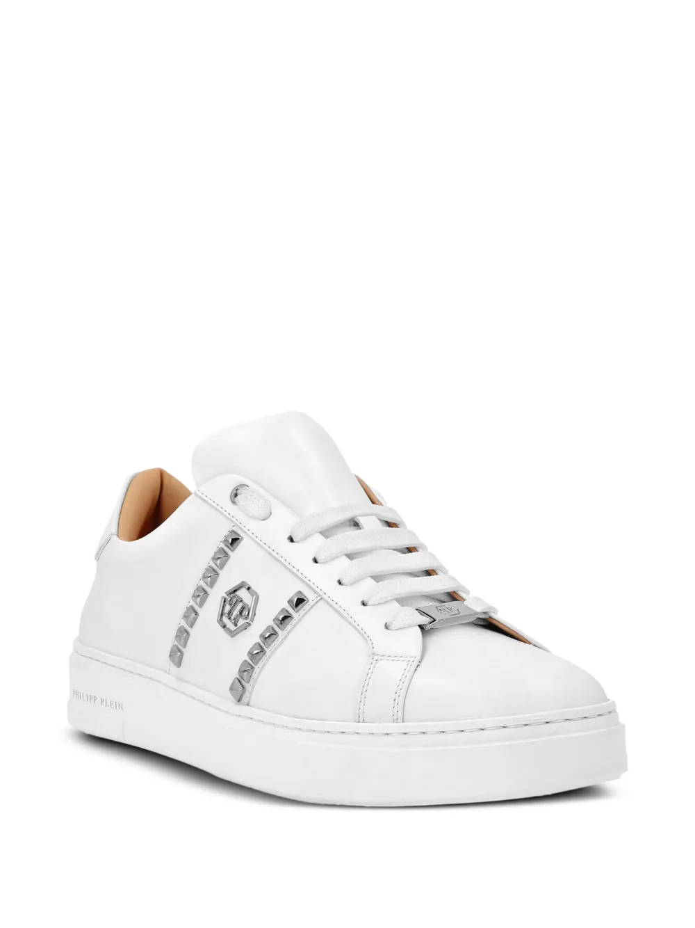 Philipp Plein Studs Lo-Top sneakers - Wit