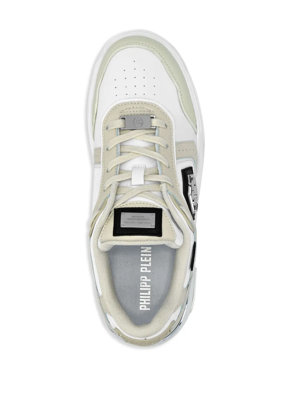 Philipp Plein logo-plaque sneakers Neutrals