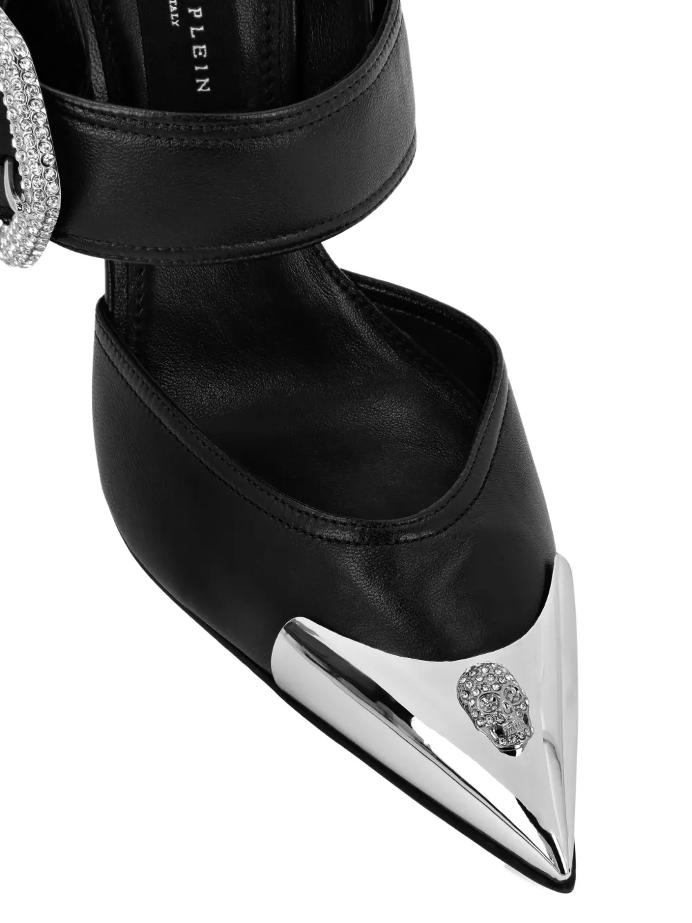 Philipp Plein Pointed-toe Pumps In Black