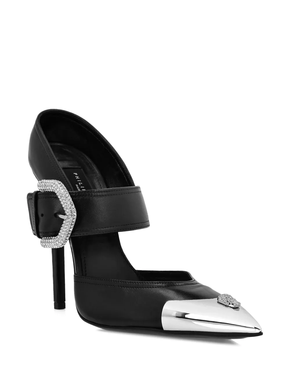 Philipp Plein Pointed-toe Pumps In Black