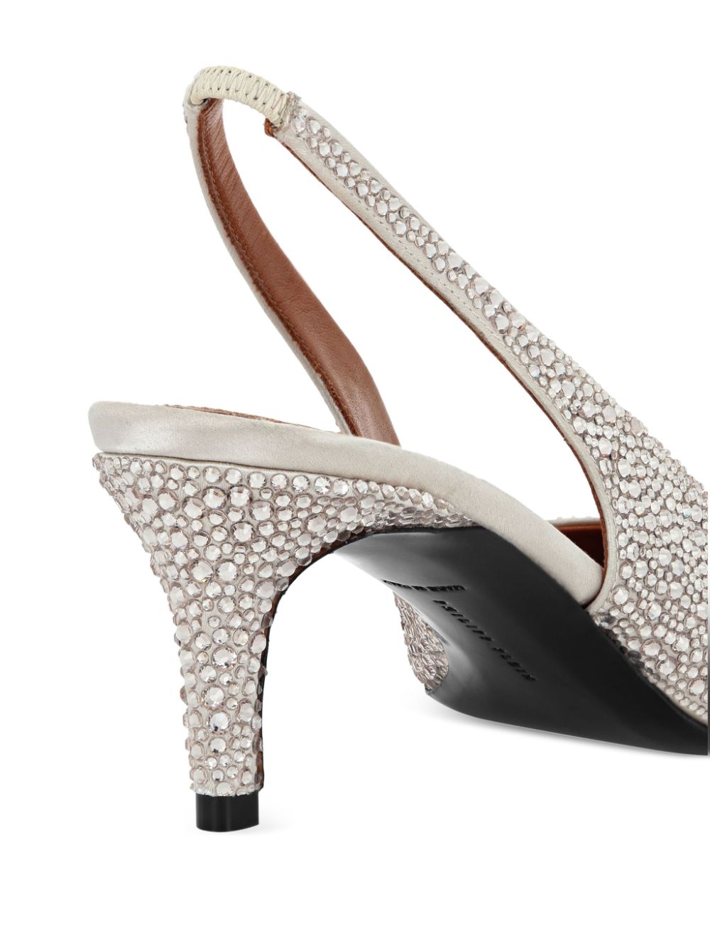 Philipp Plein Mix Strass pumps Neutrals