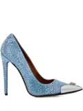 Philipp Plein Mix Strass pumps - Blue