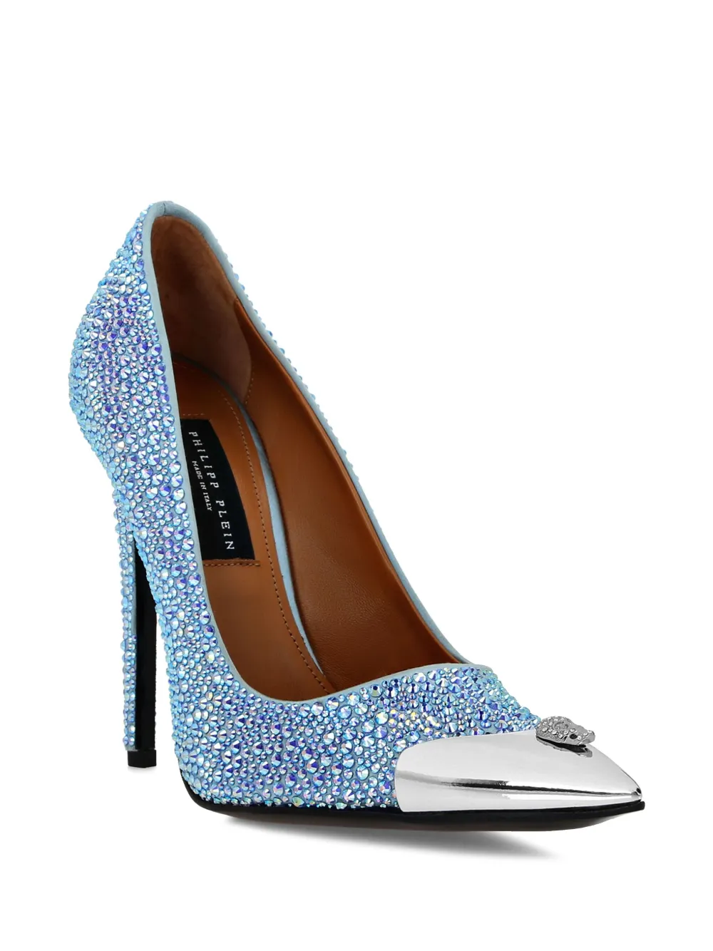 Philipp Plein Mix Strass pumps - Blauw