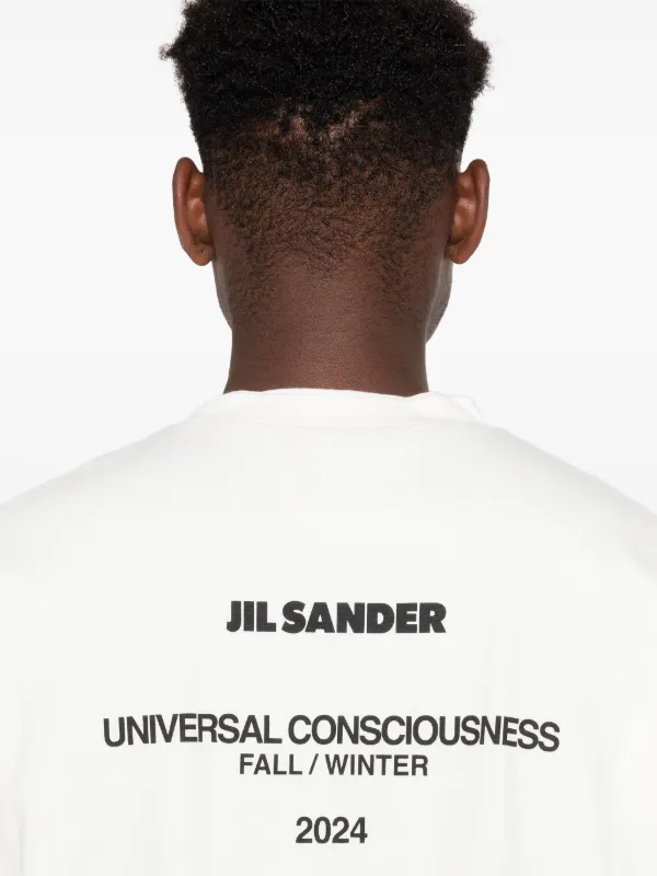 【関税込み】Jil Sander Tシャツ JIL SANDER ジルサンダー ロゴTシャツ J21GC0001 J20215 JIL