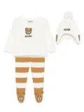 Moschino Kids Teddy Bear trousers set - White