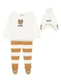 Moschino Kids Teddy Bear trousers set - White