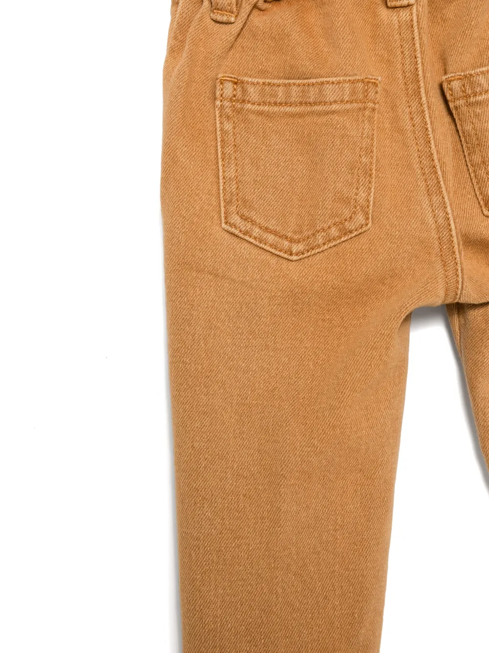 Moschino Kids Leo Teddy jeans Bruin