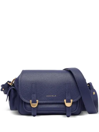 Sac Crossbody Coccinelle En Veau - Petit Modèle Classique Multicolore - Neuf Avec étiquettes