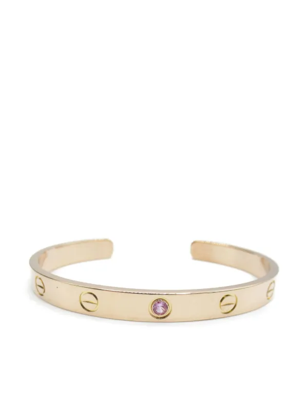 Cartier pink sapphire bracelet best sale