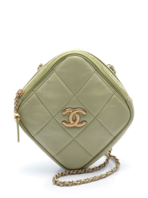 HOT SALE CHANEL 2020-2021 CC diamond-quilted shoulder bag Women