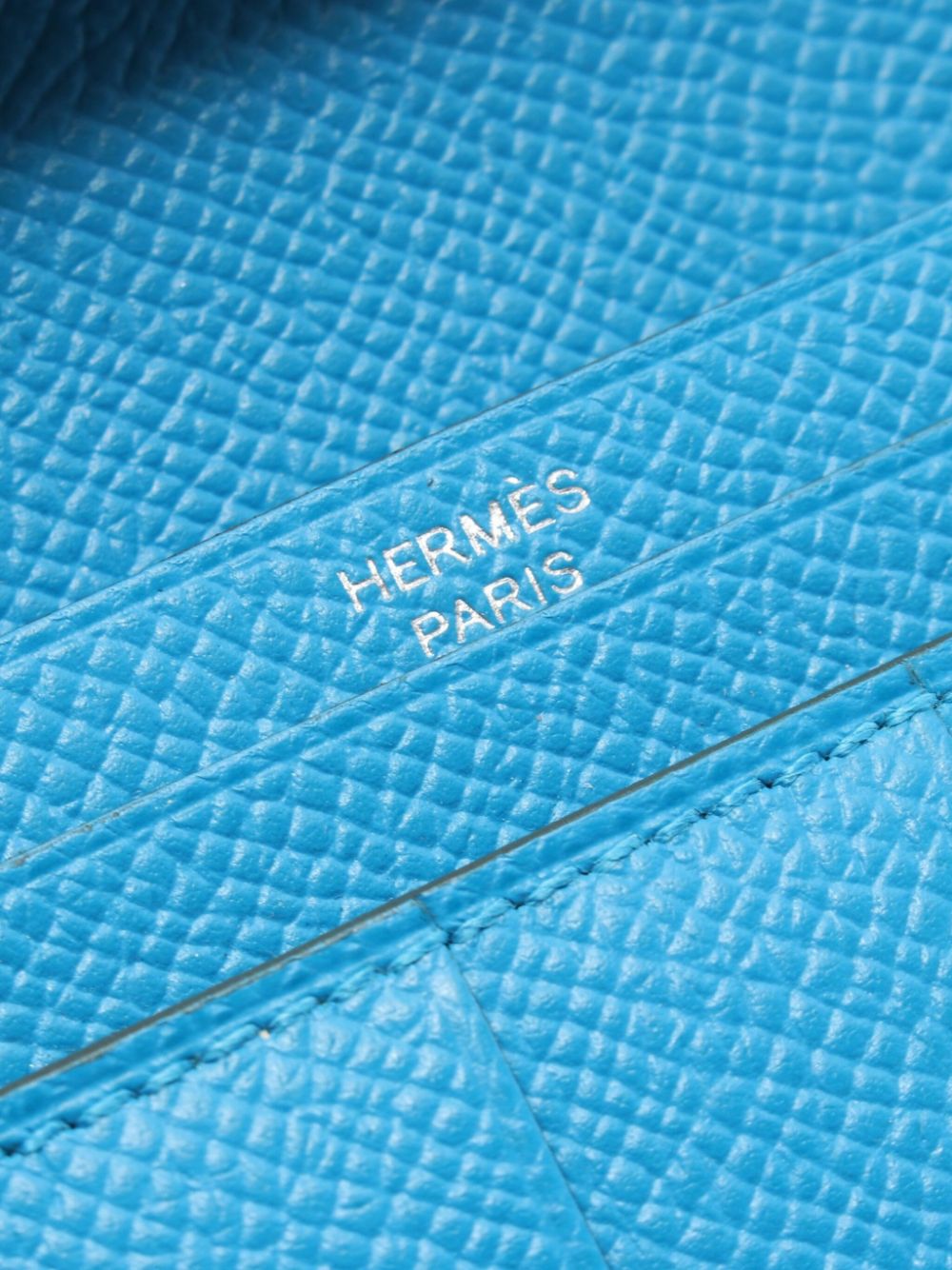 Hermes 2018 Epsom Bearn Verso bi-fold long wallet Women