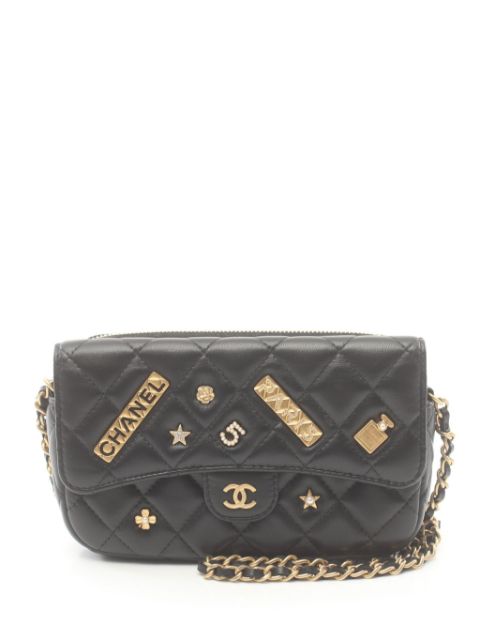 HOT SALE CHANEL 2021-2022 diamond-quilted shoulder bag Women