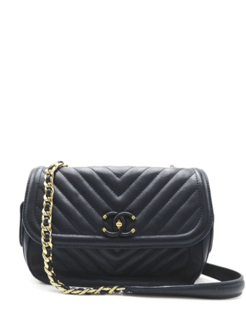 CHANEL 2018-2019 V-stitch shoulder bag Women